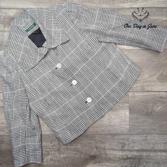Ralph Lauren 4 Button Linen Coat Size 12 - Picture 1 of 5